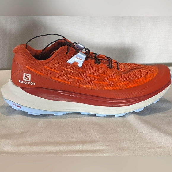 NEW Salomon Mens Ultra Guide Trail Running Shoe SHARP Orange Burst various sizes - Picture 1 of 6